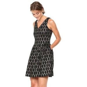 vince camuto gold dress